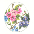 Floral Vine Egg  KC-KEA76-18