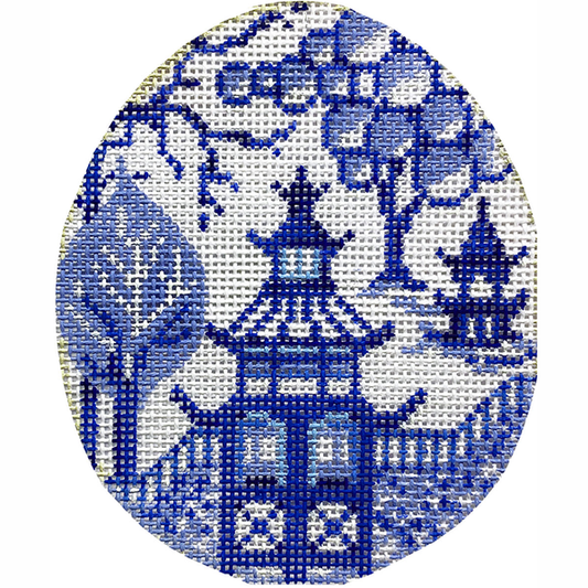 Blue Pagoda 2 Egg  KC-KEA90-18