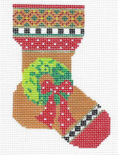 Wreath Sock  KC-KFA09
