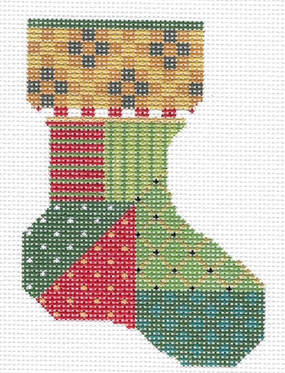 Micro Sock: Patchwork  KC-KFA11-18