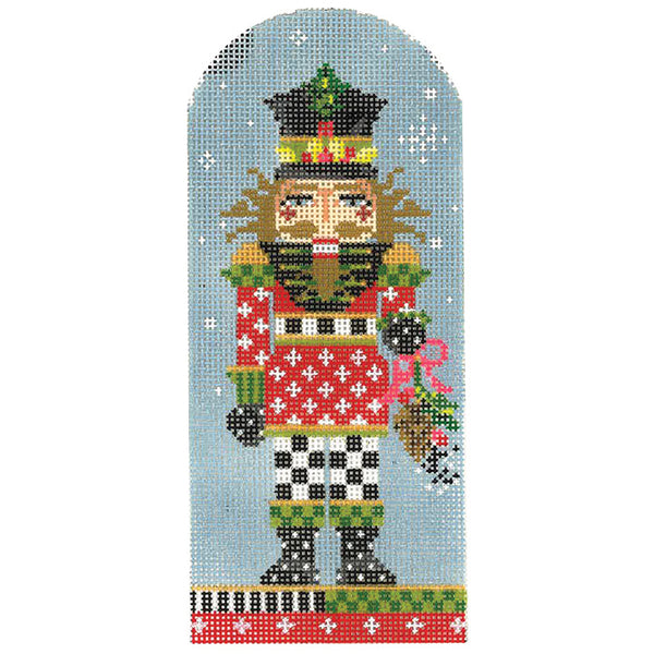 Polka Dot & Pinecone Nutcracker  KC-KPF113NC