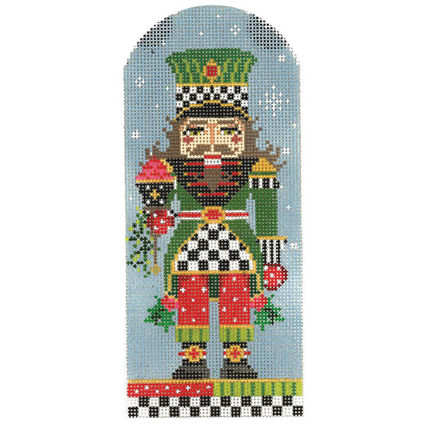 Checks & Dots Nutcracker  KC-KPF115NC