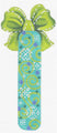 Torquoise Swirlz & Snowflakes  KC-KPF53-18