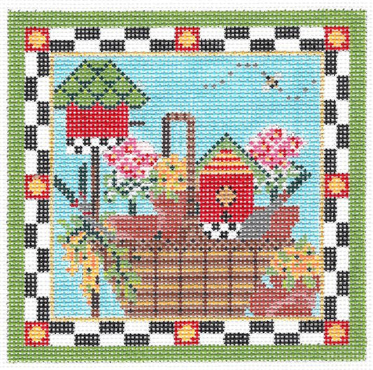 June Gardening Basket  KC-KWP06