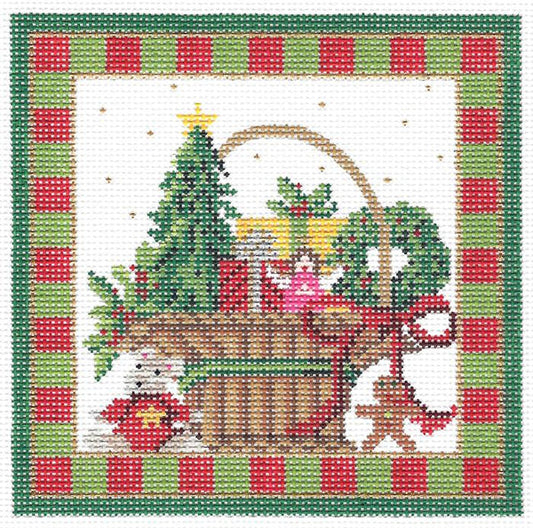 December Christmas Basket  KC-KWP12