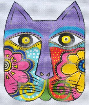 Floral Cat Face LB-102