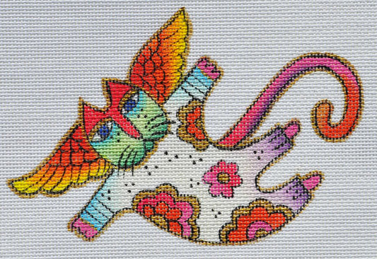 Floral Angel Cat LB-127