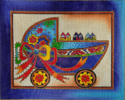 Baby Cats in Buggy LB-51