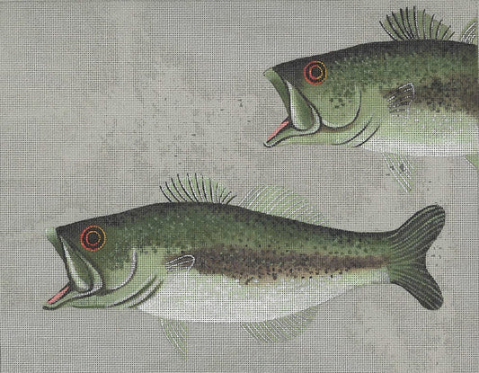 Large Mouth Bass & Fly  LD-4320
