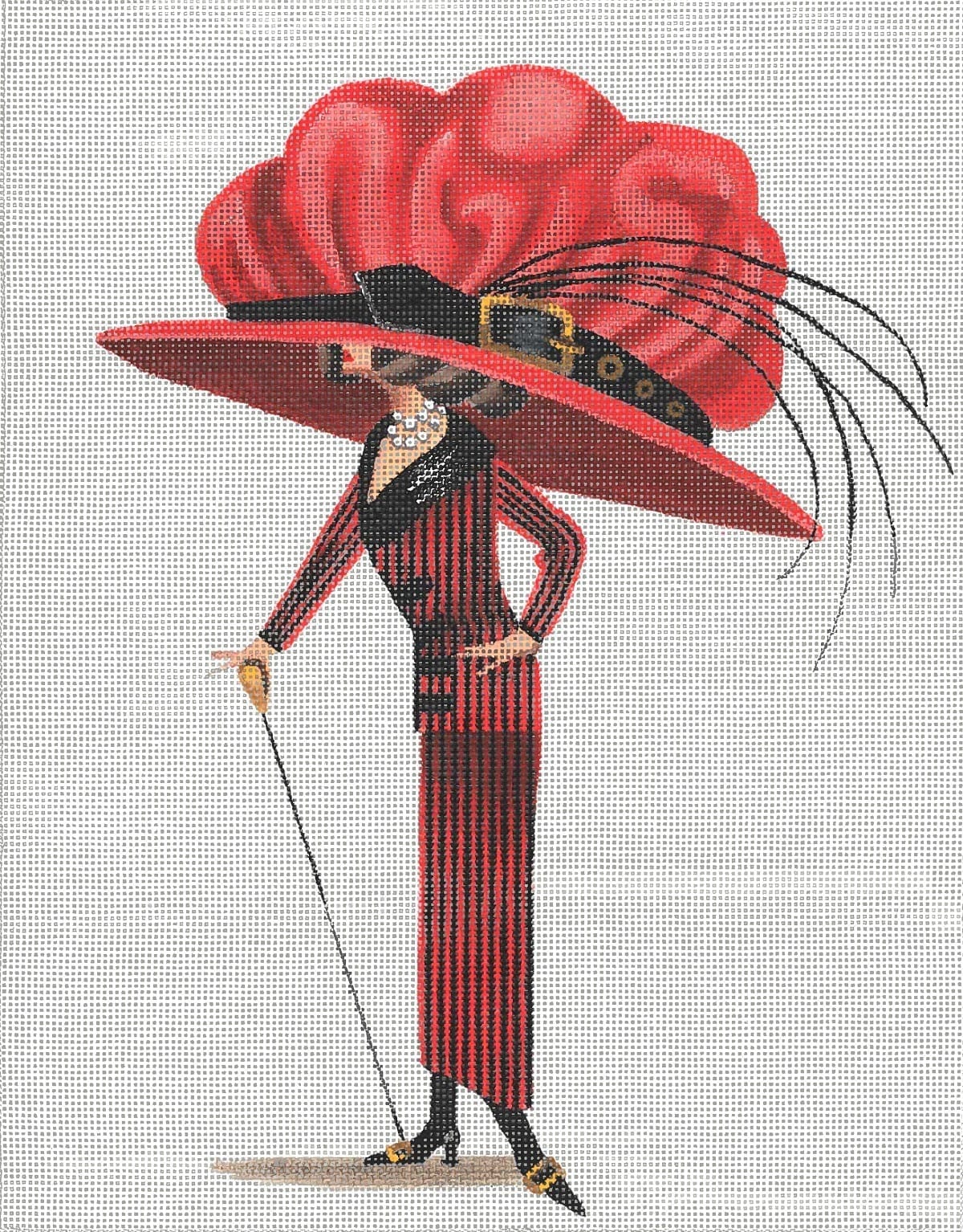 Ruby & Walking Stick  LD-4850