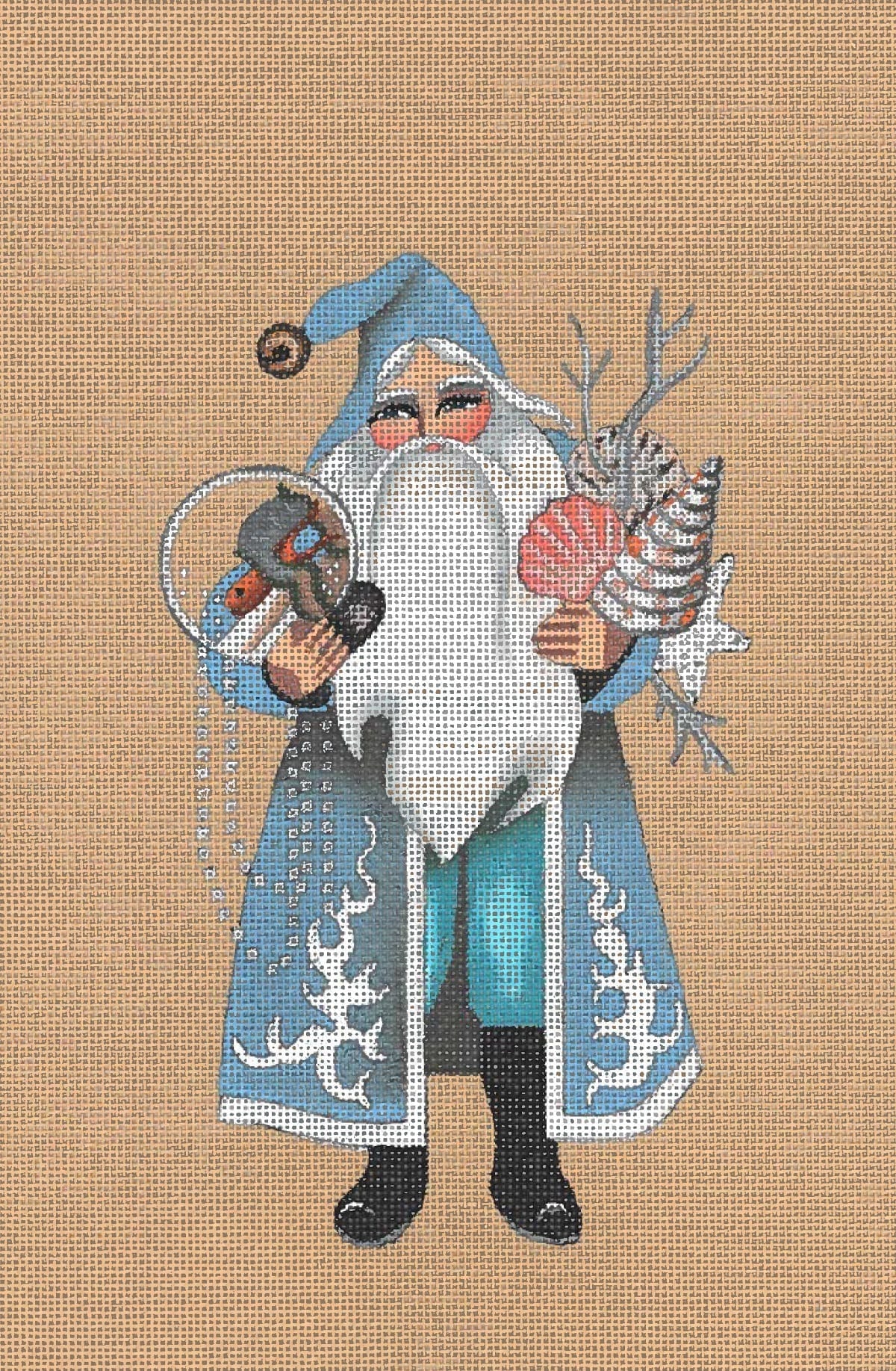 Globe Trotting Santa  LD-8355