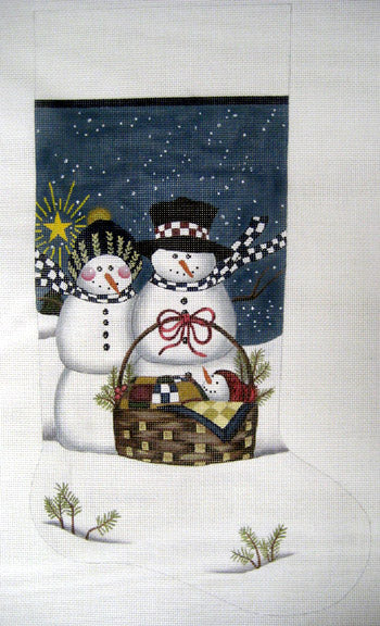 Snow Family Stocking LK-19