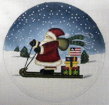 Santa on Sled LK-32