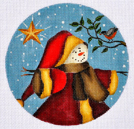 Snowman Santa with Star LK-47