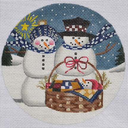 Snowman Family Ornament LK-53