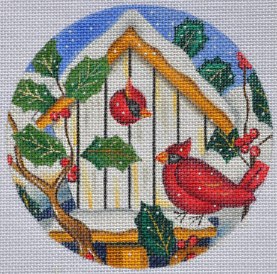 Birdhouse Ornament LK-57