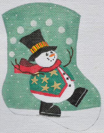 Snowman Mini Sock LK-66