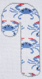 Blue Crabs Candy Cane LN-53