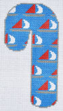Sailboats Candy Cane LN-56