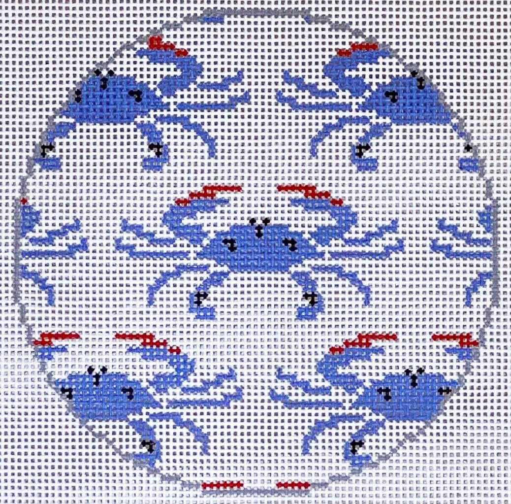 Blue Crabs Ornament LN-61