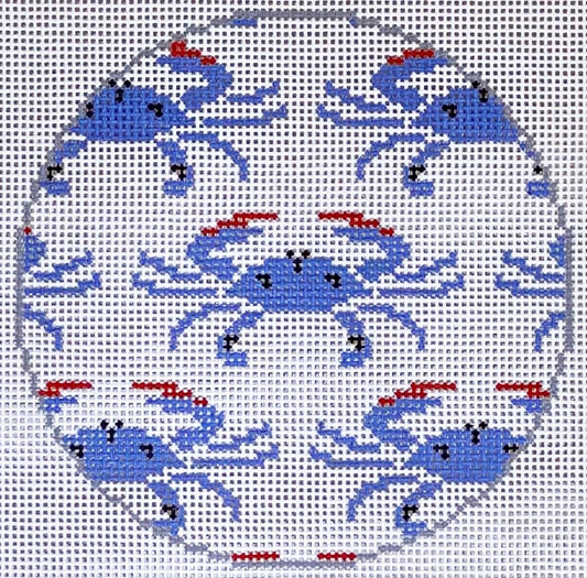 Blue Crabs Ornament LN-61