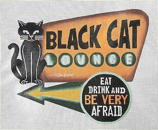 Signs: Black Cat Lounge LSST02