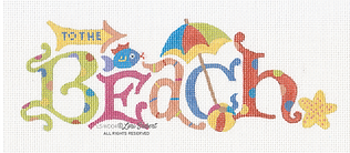 Wordy Décor: Beach LSWD04
