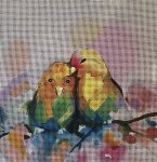 Watercolor: Love Birds   BD-3