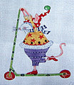 Mouse on Scooter  M-1190