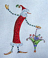 Santa Snowman  M-1192