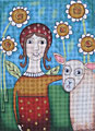 Angel & Sheep  M-1404