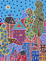 Town Abstract  M-1410