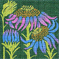 Blue Flowers  M-1498