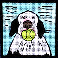Dog With Ball  M-1499