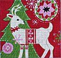 Mod Holiday Deer  M-1594