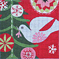 Mod Holiday Dove  M-1597