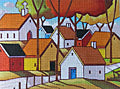 Town Roadway View  M-1687