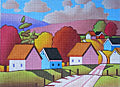 Sunny Roadway  M-1691