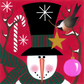 Chickadee Snowman 1  M-1842