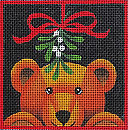 Teddy With Mistletoe  M-1990