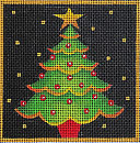 Tree with Gold Hems  M-1991