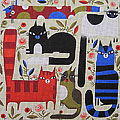 Field of Cats  M-2017