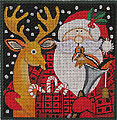 Woodland Santa - Animals  M-2032