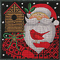 Woodland Santa - Birdhouse  M-2033