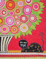 Feline Florist I  M-2068