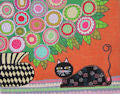 Feline Florist II  M-2069