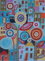 Flower Town  M-2075