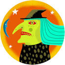 Halloween Witch M-2204