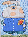 Bunny With Flower  M-919
