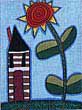 House & Sunflower  M-799